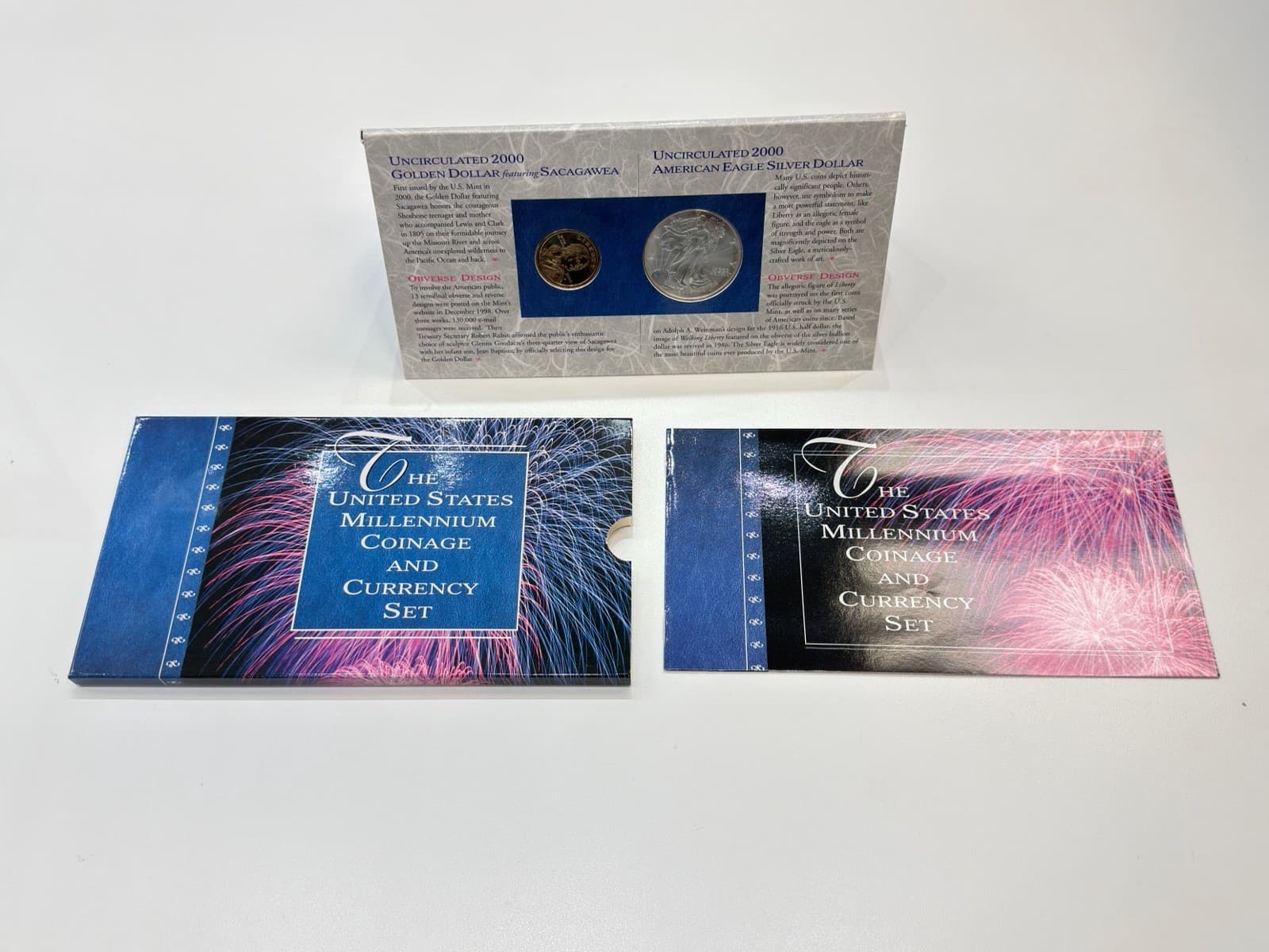 2000 United States Millennium Coinage & Currency Set ** HE295588