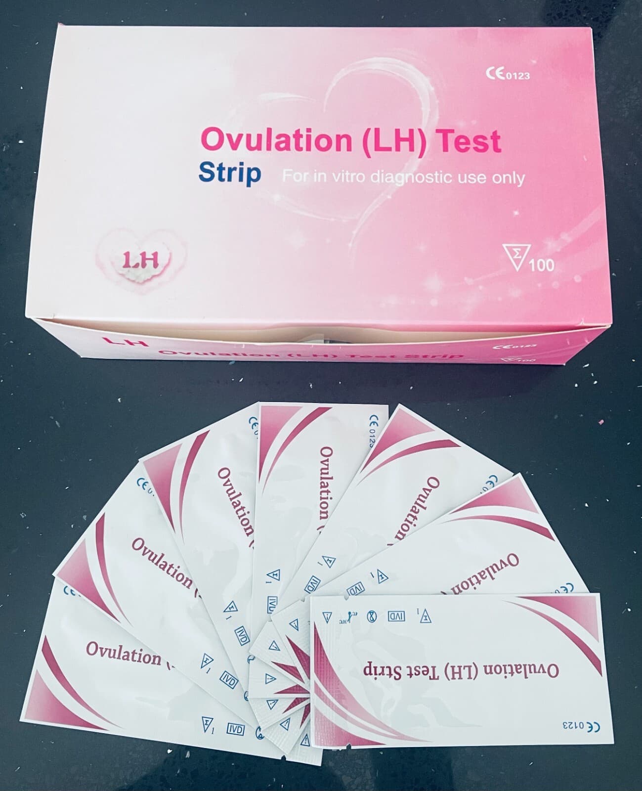 EZ Anywhere One Step Ovulation(LH) Test Strips 100-Count Expiration Date 03/2026 2