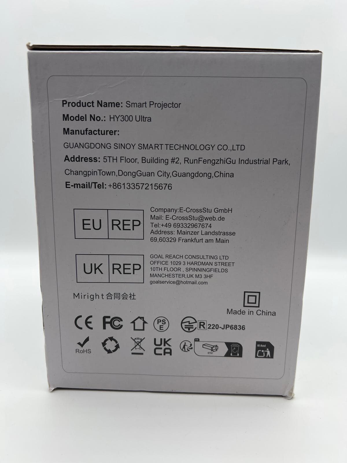 Magcubic HY300 Ultra Mini Projector 4K Support with WiFi 6 and Bluetooth 5.4 4