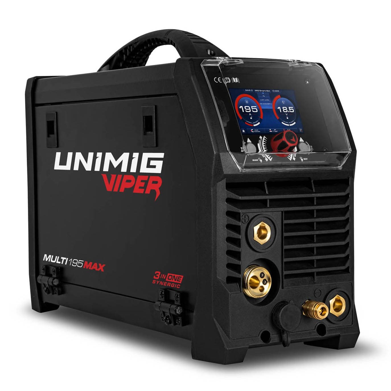 UNIMIG Viper Multi 195 Max Mig Tig Stick Welder HF Smart Set Torch U11011 3