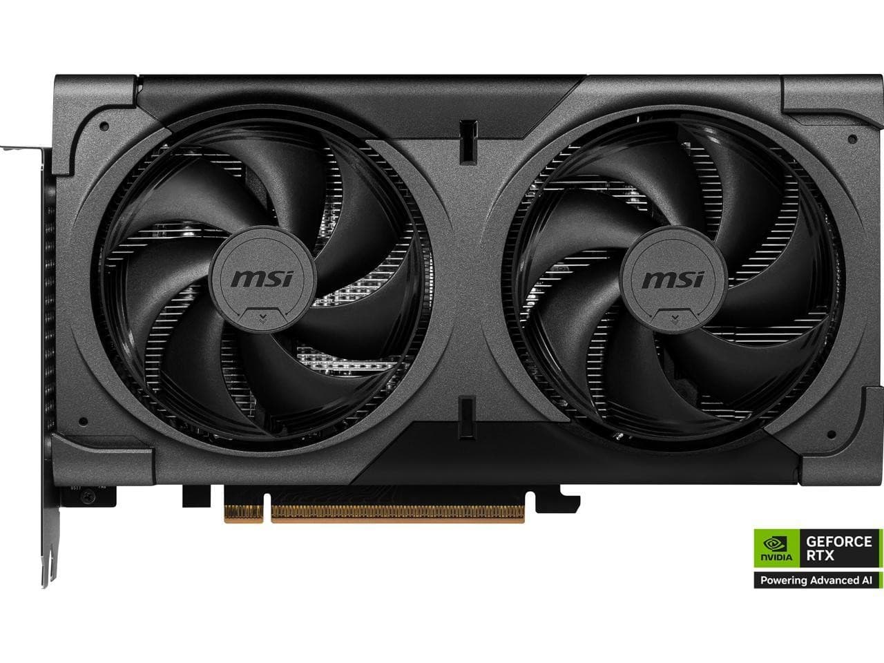 MSI Ventus GeForce RTX 5060 Ti 16GB GDDR7 PCI Express 5.0 x 16 (use x8) Graphics 2