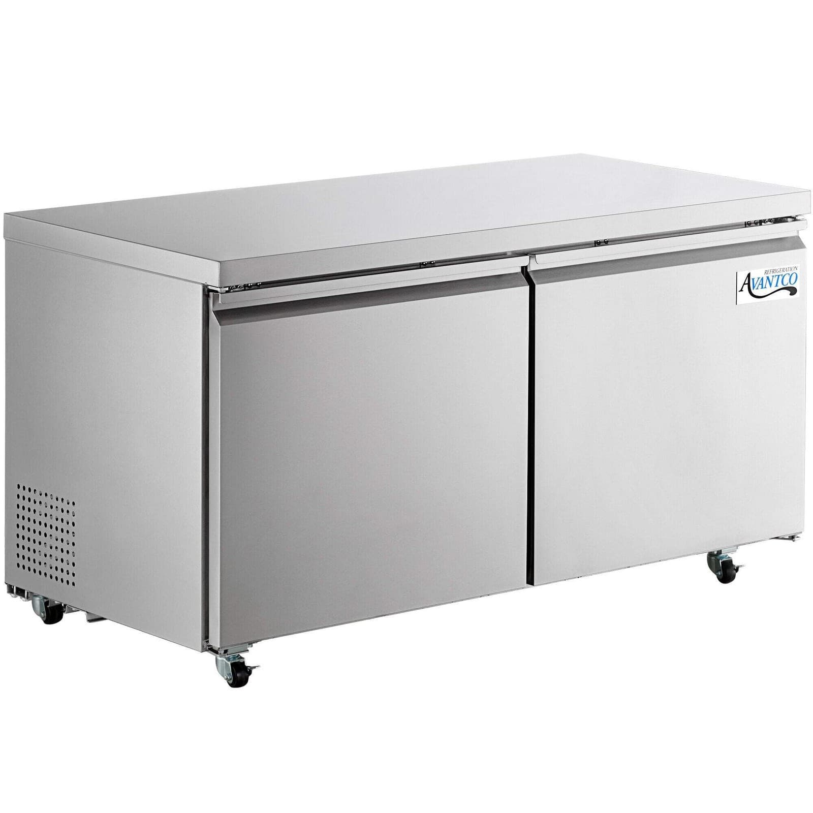 60" Stainless Steel ADA Height Undercounter Refrigerator