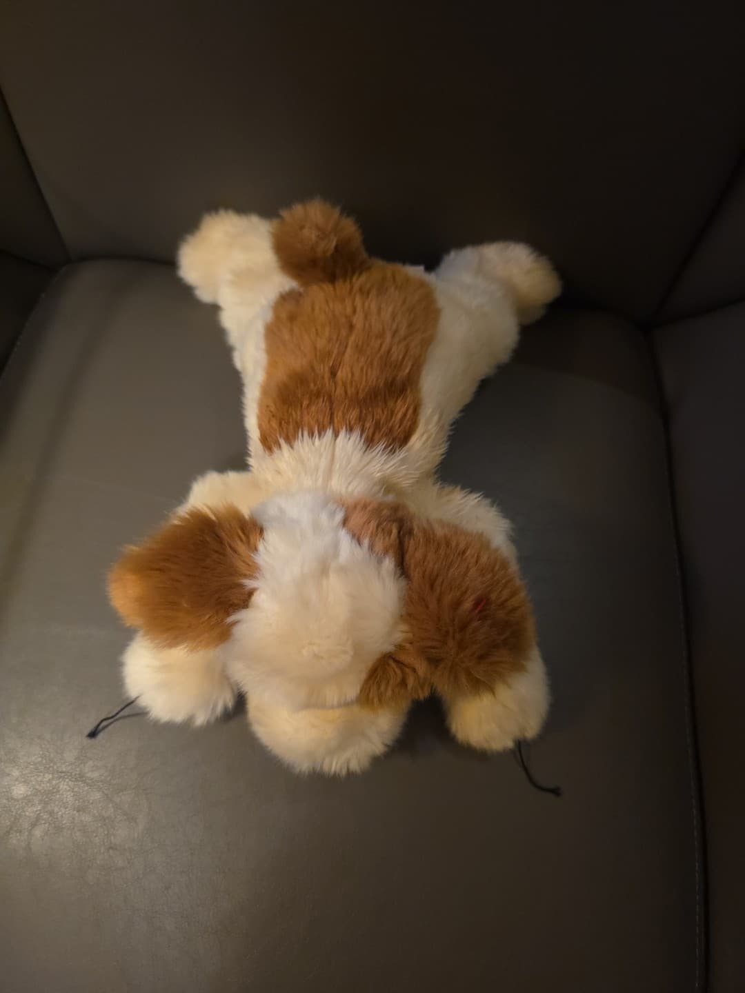 TY Classic Plush BABY PATCHES Puppy Dog Plush Cream Brown 1998 Stuffed Animal 4