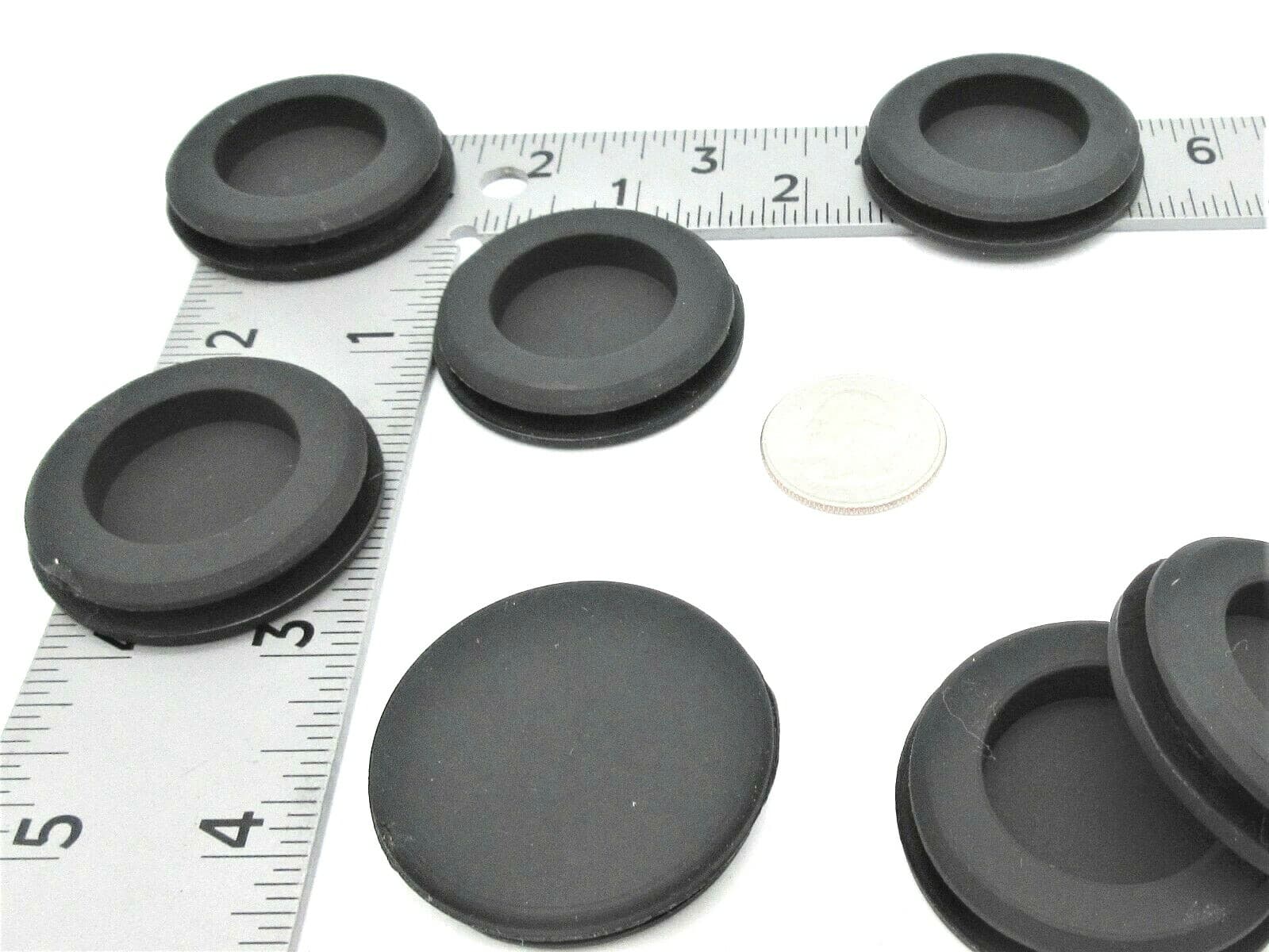 2" Rubber Panel Plugs, Knockout Plugs, Firewall Plugs, Fits 1/8" Thick Materials 3