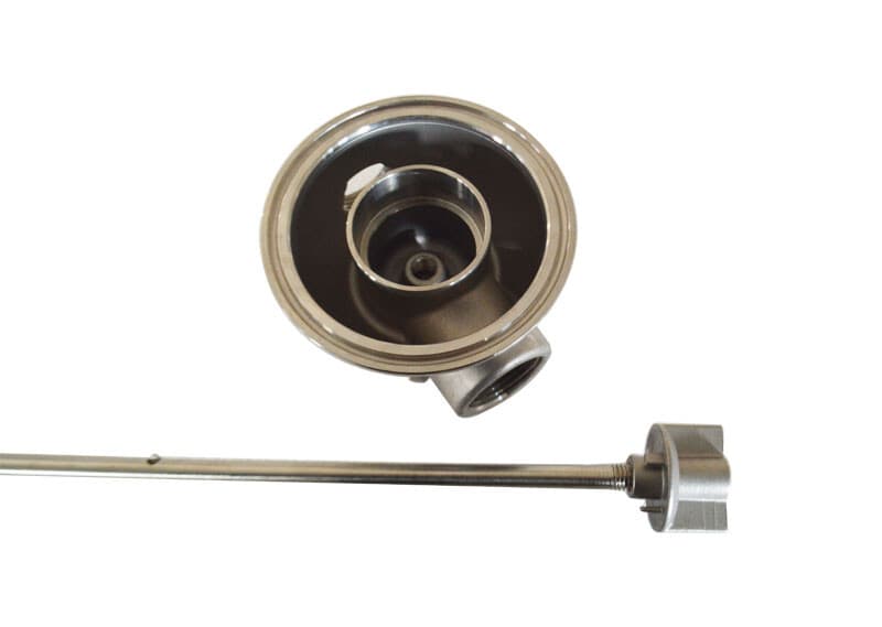 Stainless Steel Filter Housing for 10"L Cartridges with Bracket 3/4"NPT 145psi 5