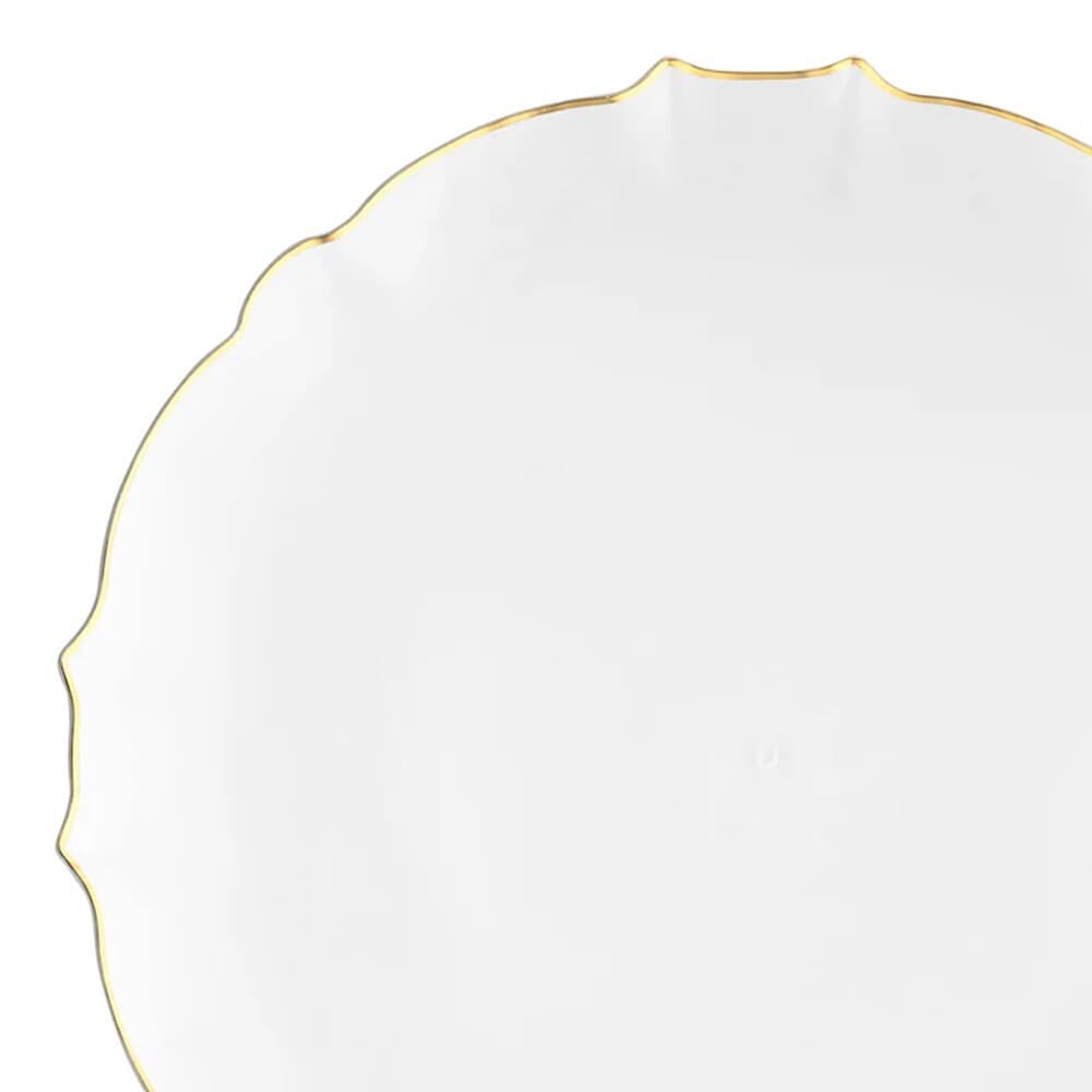 LUXE Collection: Premium Heavyweight Disposable Plastic Plates for Parties 3