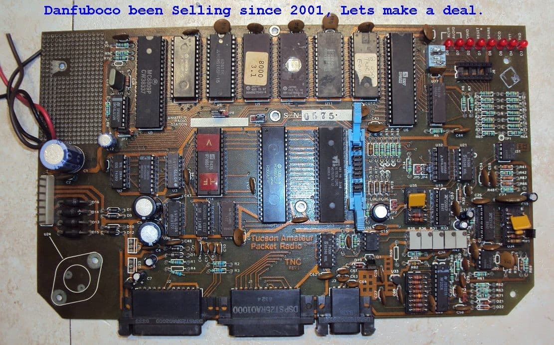 Tucson Amateur Radio Packet Radio Station MC6809 based Microcomputer Vintage HAM