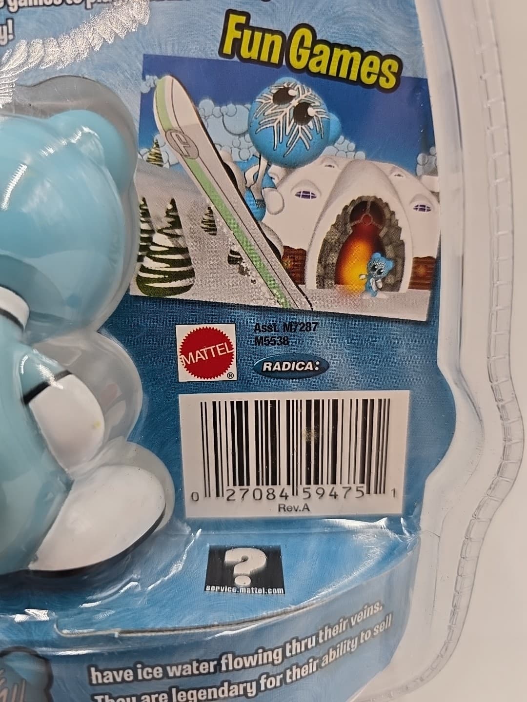 Radica U.B. Funkeys Flurry Funkiki Island Game Action Figure  5