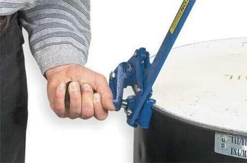 STEEL BARREL DRUM Deheader Lid Opener Container HAND CUTTER Tool Industrial NEW 6