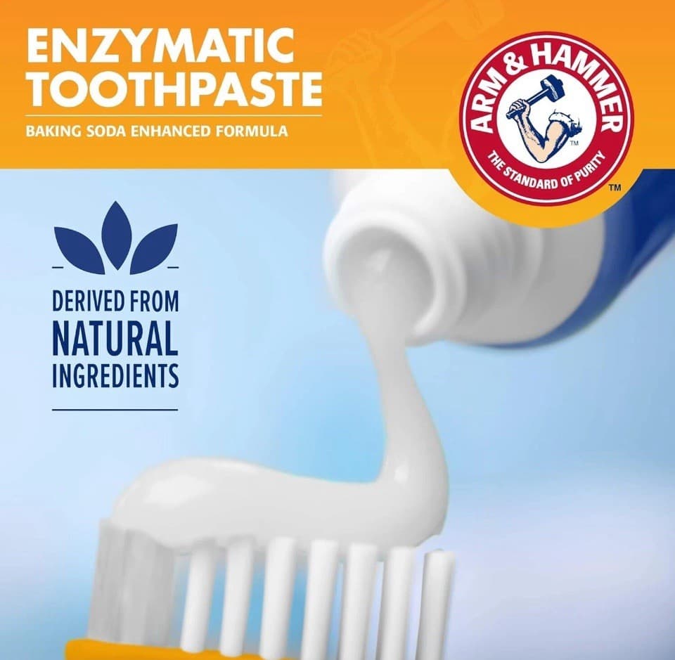 Arm & Hammer for Pets Dog Tartar Control Kit Toothpaste Toothbrush Mint NEW 2