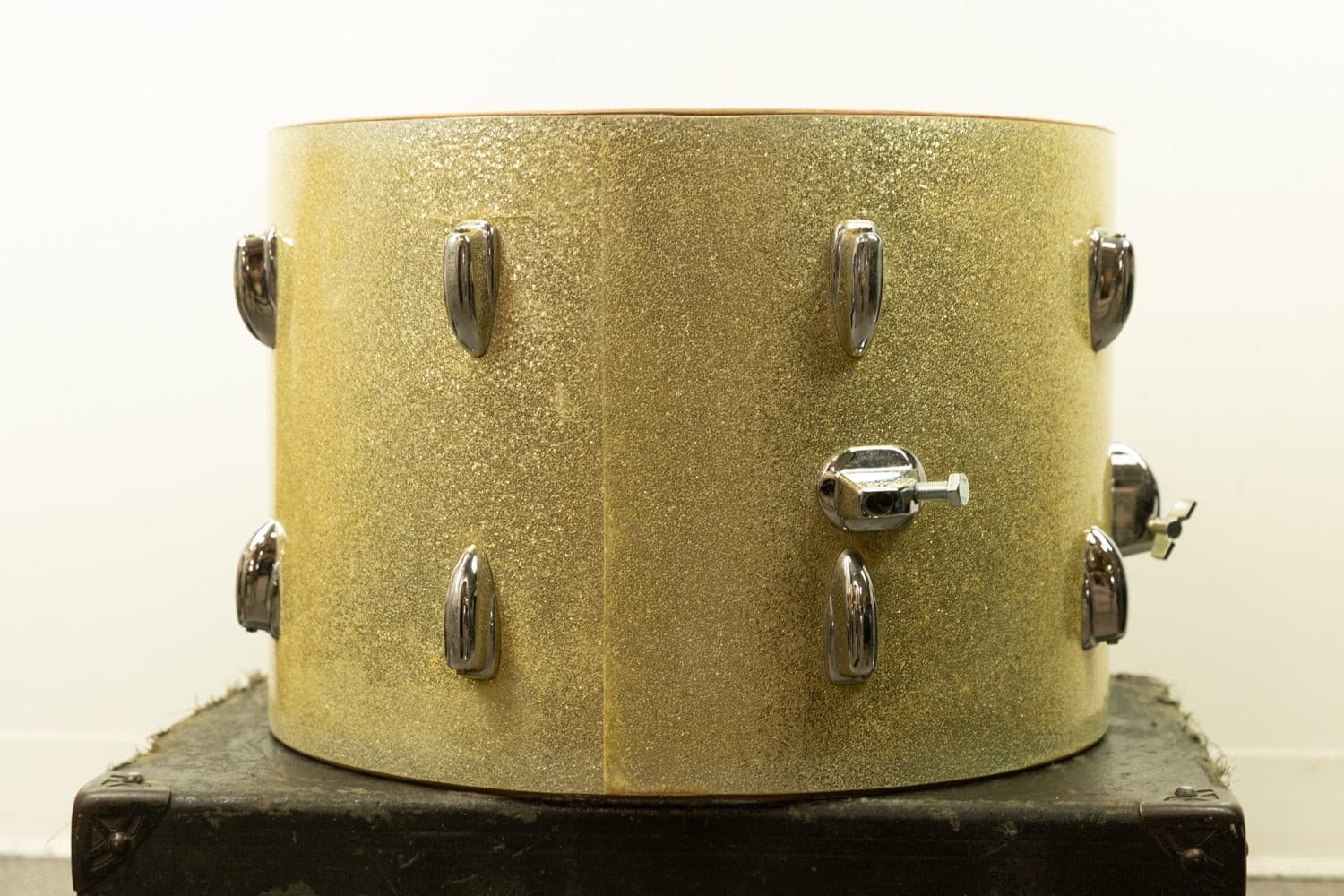 1960s Slingerland 14x20 Silver Sparkle Pearl Bass Drum 6