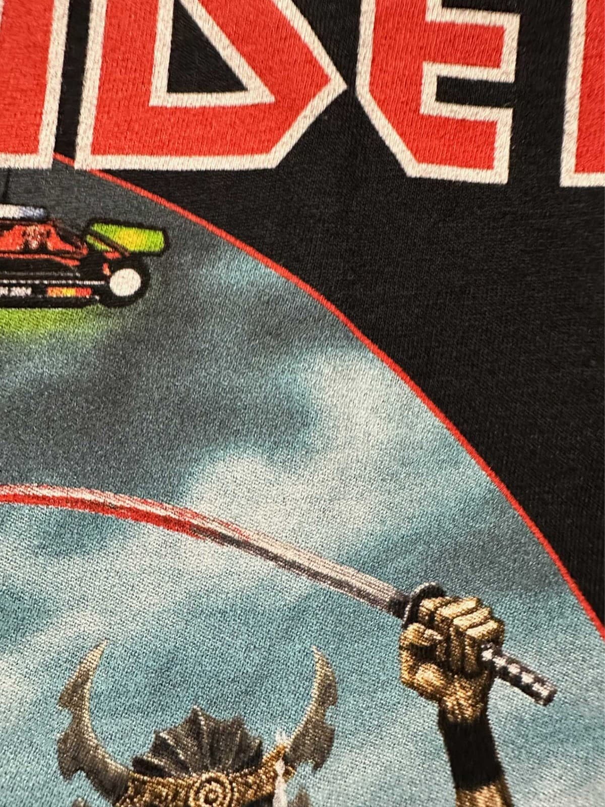 IRON MAIDEN FUTURE PAST CALIFORNIA T SHIRT BRAND NEW BLACK XL EXCLUSIVE EVENT 6