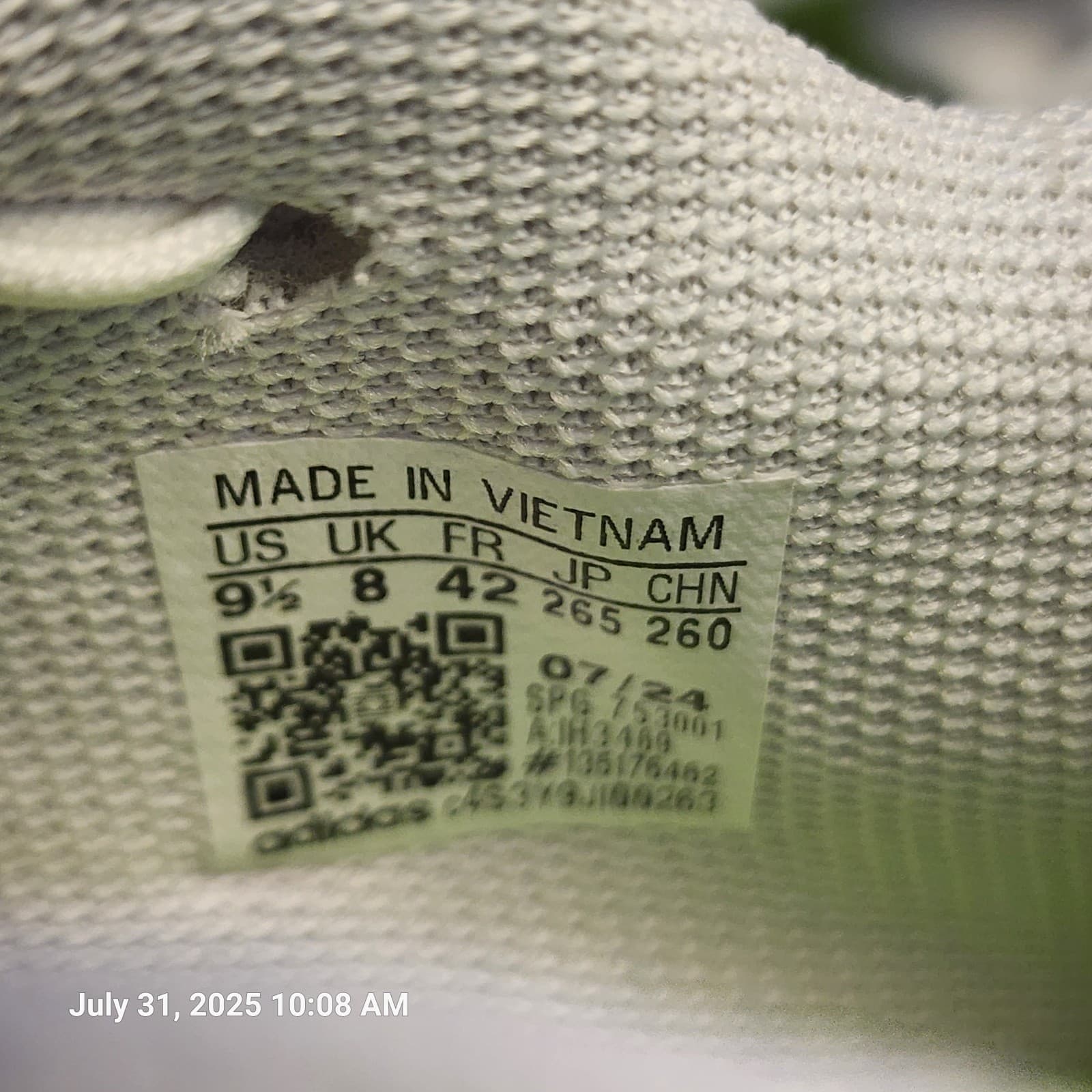 adidas® adiZERO® INSTINCT Women's Size 9.5 Softball Cleats IH3469 New White Red 5