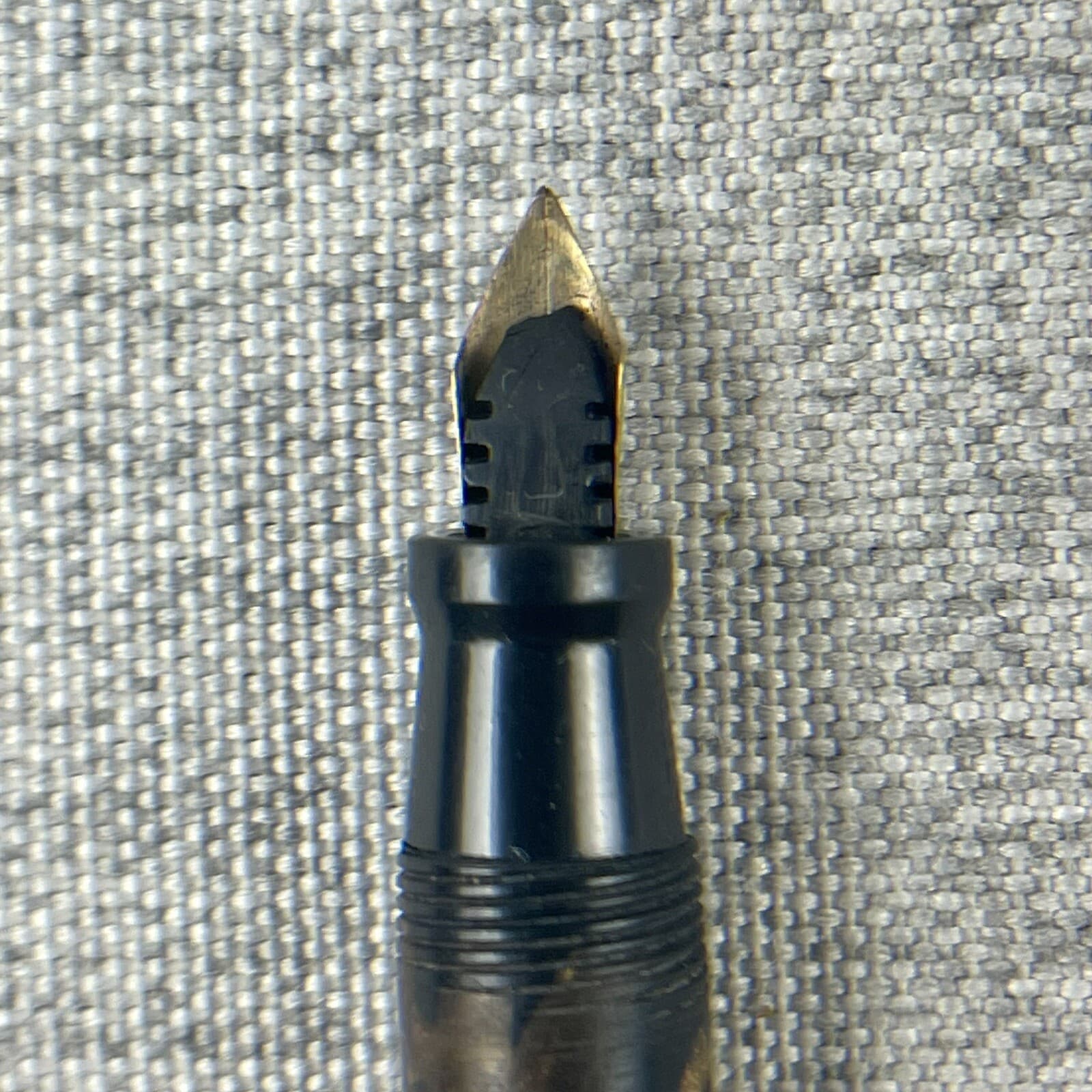 Ring Top Lever Fill Miniature Fountain Pen 14K Nib - For Restoration 5