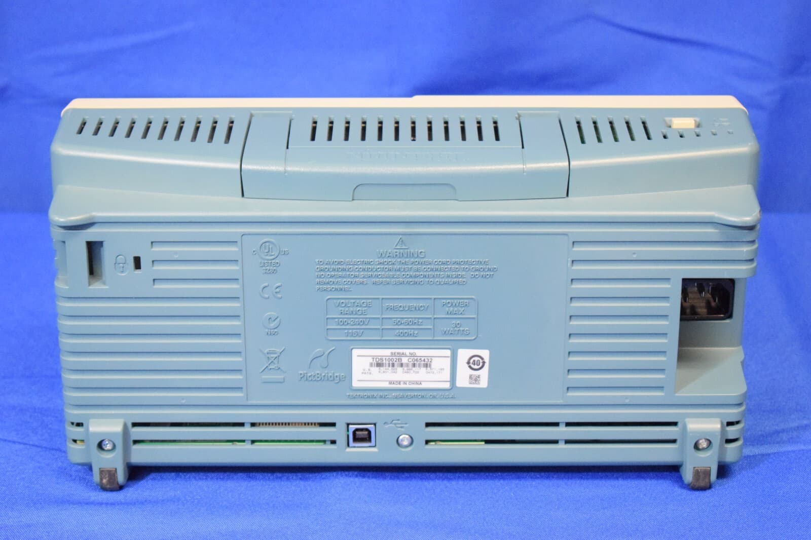 Tektronix TDS1002B 60MHz 2 Channel 1 GS/s Oscilloscope (Calibrated) 6