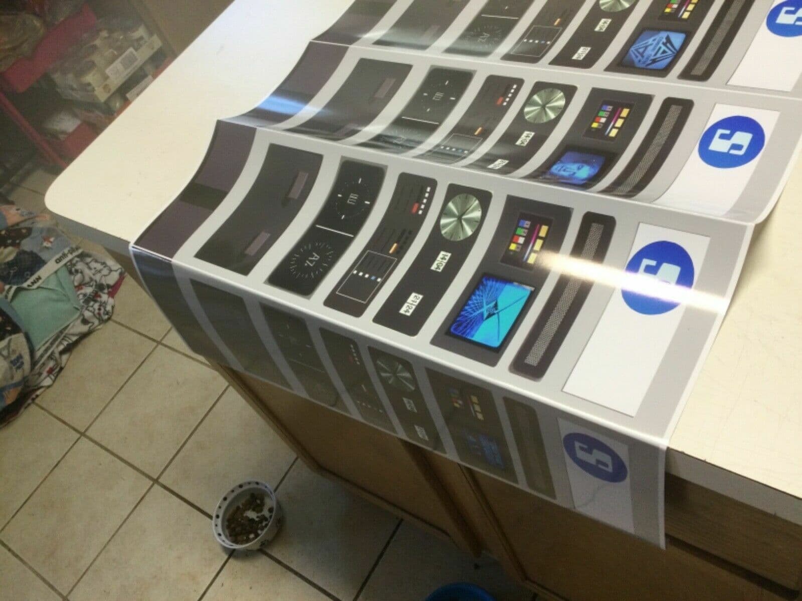 SpAcE 1999 Communication post Prop lamp translight Star Trek space age Yes 3