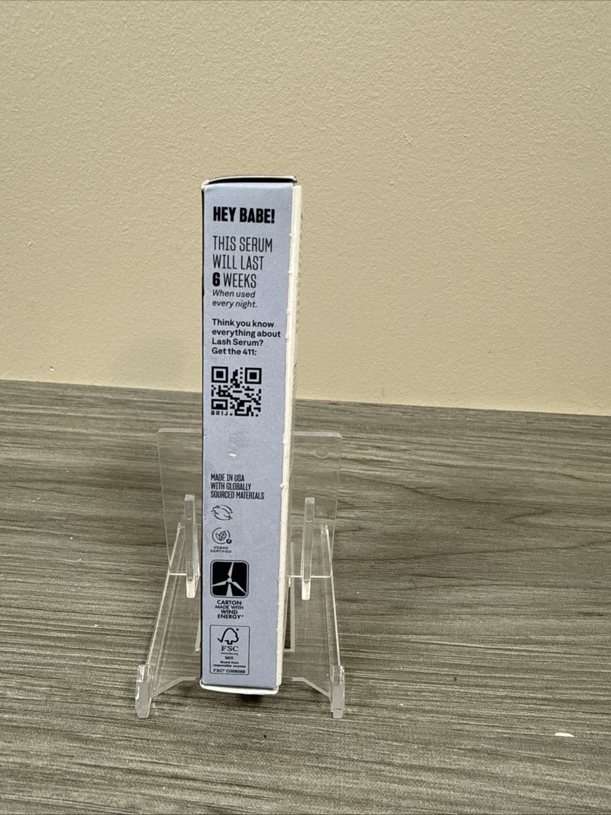 Babe Lash Essential Longer Bolder Lashes 6 Week Supply- 1ml/0.03 Oz Sealed 4