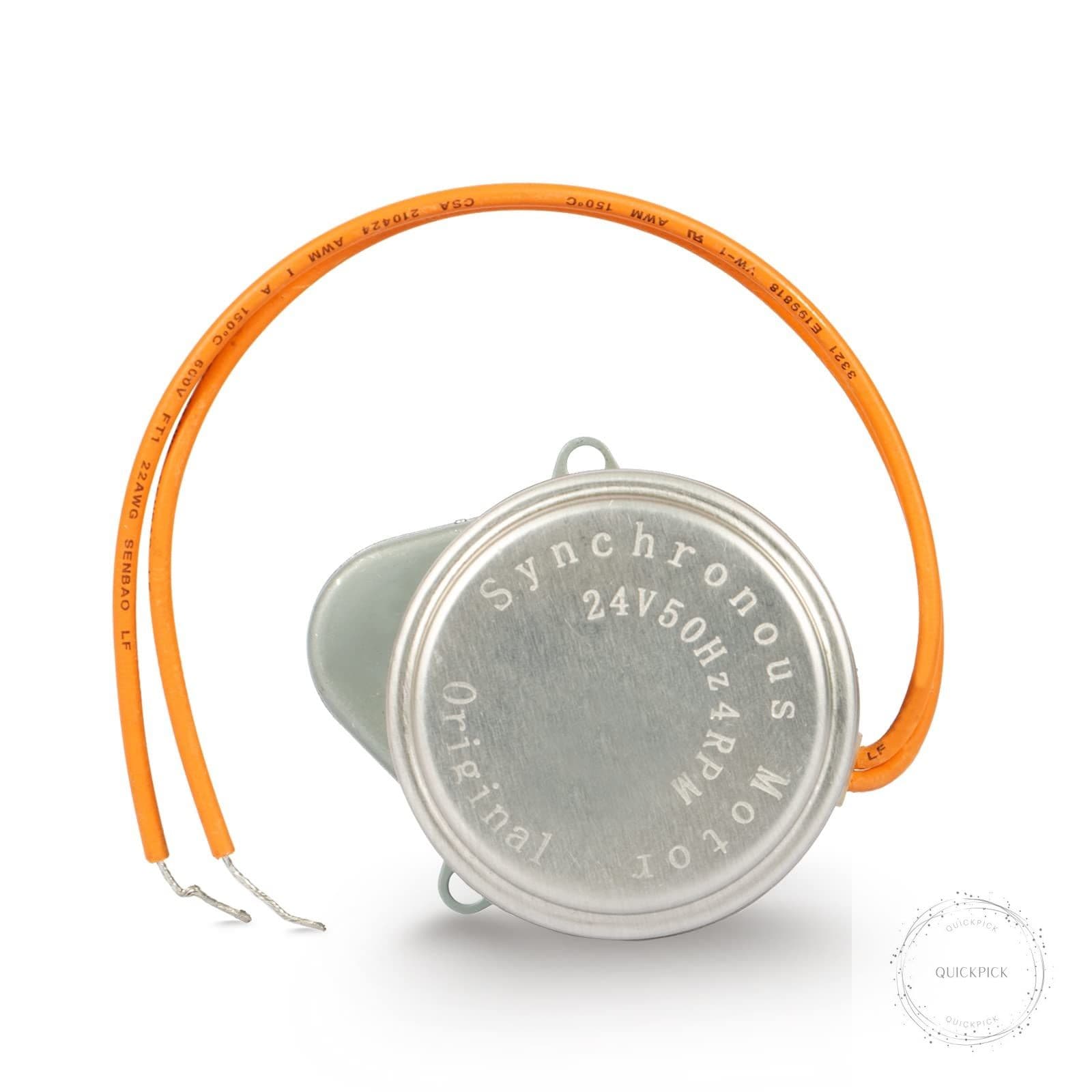 Synchron Motor 24V 4RPM Replacement for Honeywell Motor 802360JA，Used in V8043/