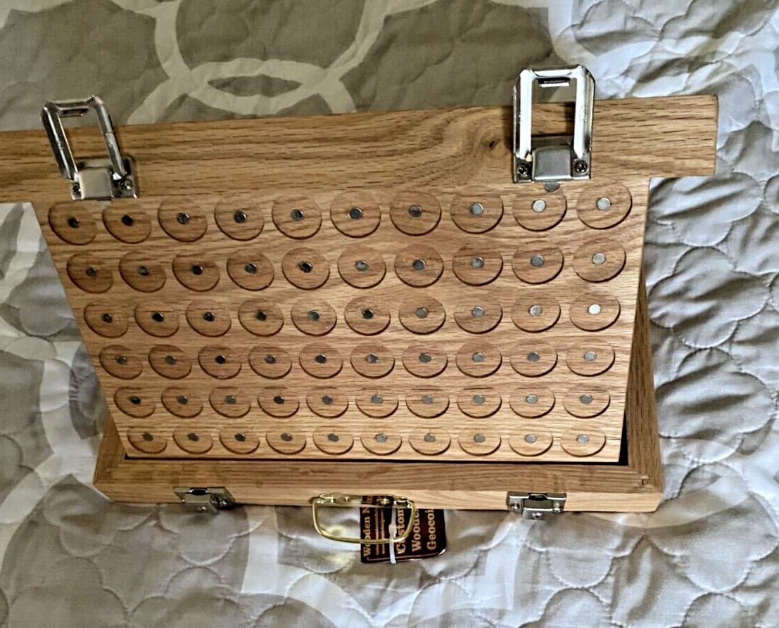 Pathtag Collectors/Traders Briefcase-Oak 2