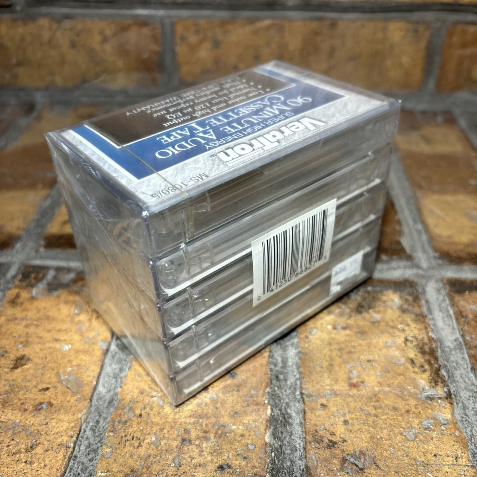 5 Pack Veratron Super High Energy 90 Minute Blank Audio Cassette Tapes ✅ Sealed 4