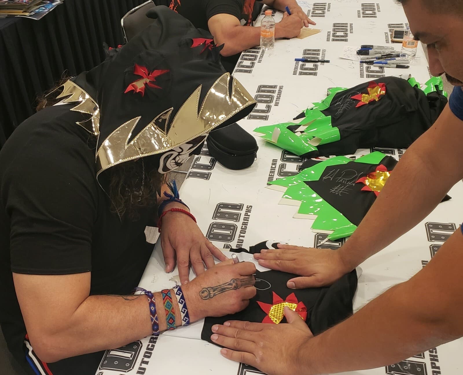 La Parka Signed Mask BAS COA Lucha Libre AAA Rey De Reyes II Legend Auto'd RIP 3