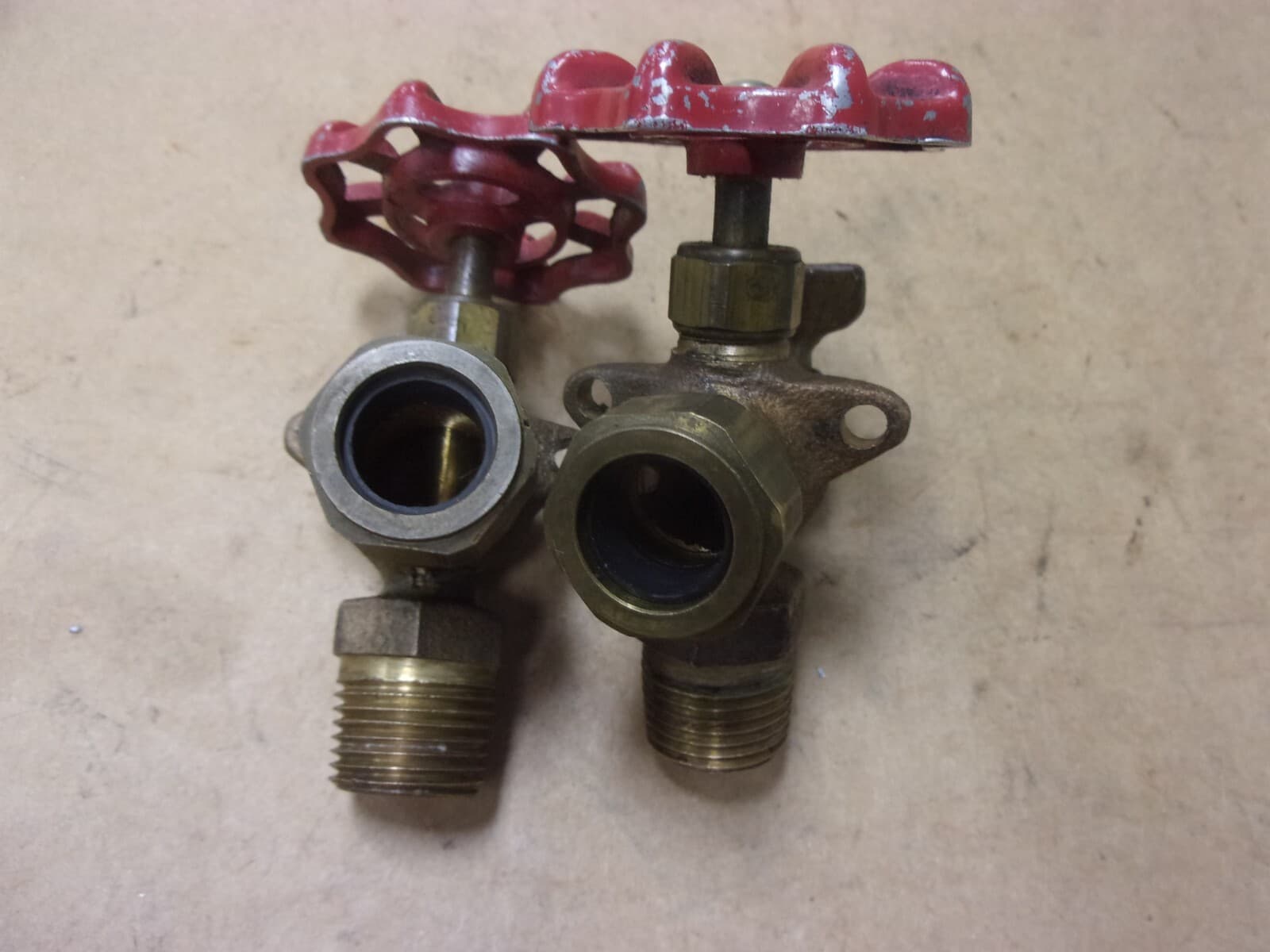 1/2" Npt Conbraco Tank Sight Glass Water Gauge Drain Valve Set 5/8" Od Tube USA 2