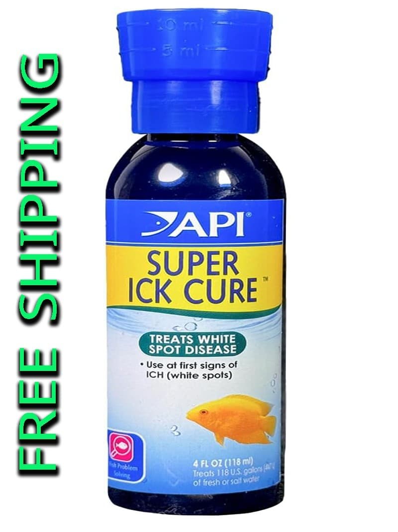 API LIQUID SUPER ICK CURE Fish Remedy, Freshwater and Saltwater Fish Medication