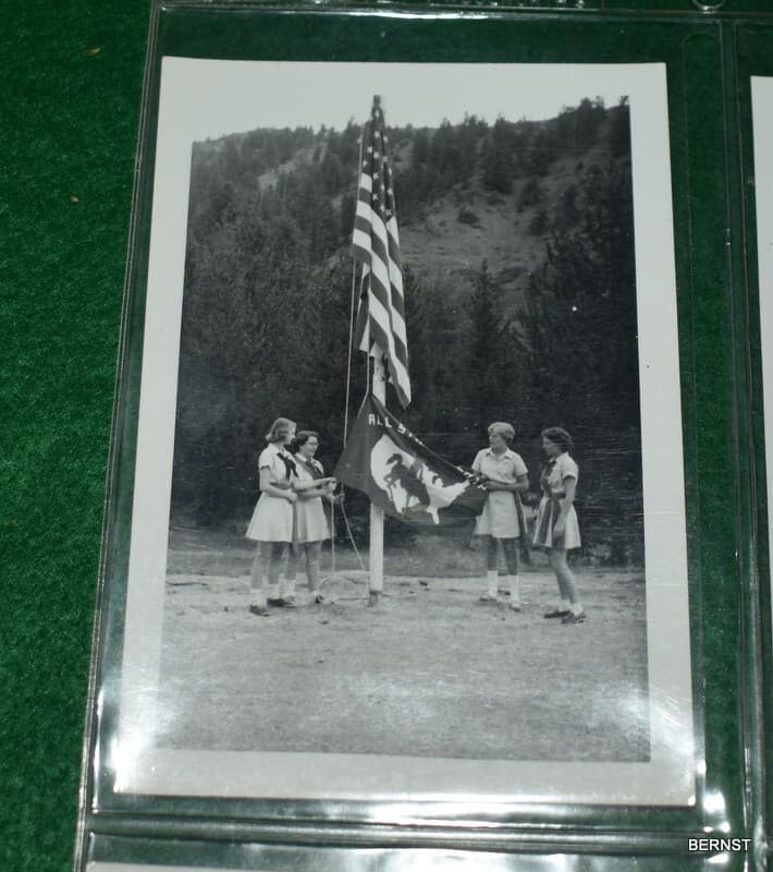 c. 1960'GIRL SCOUT PHOTO LOT - ALL STATES ENCAMPMENT 3