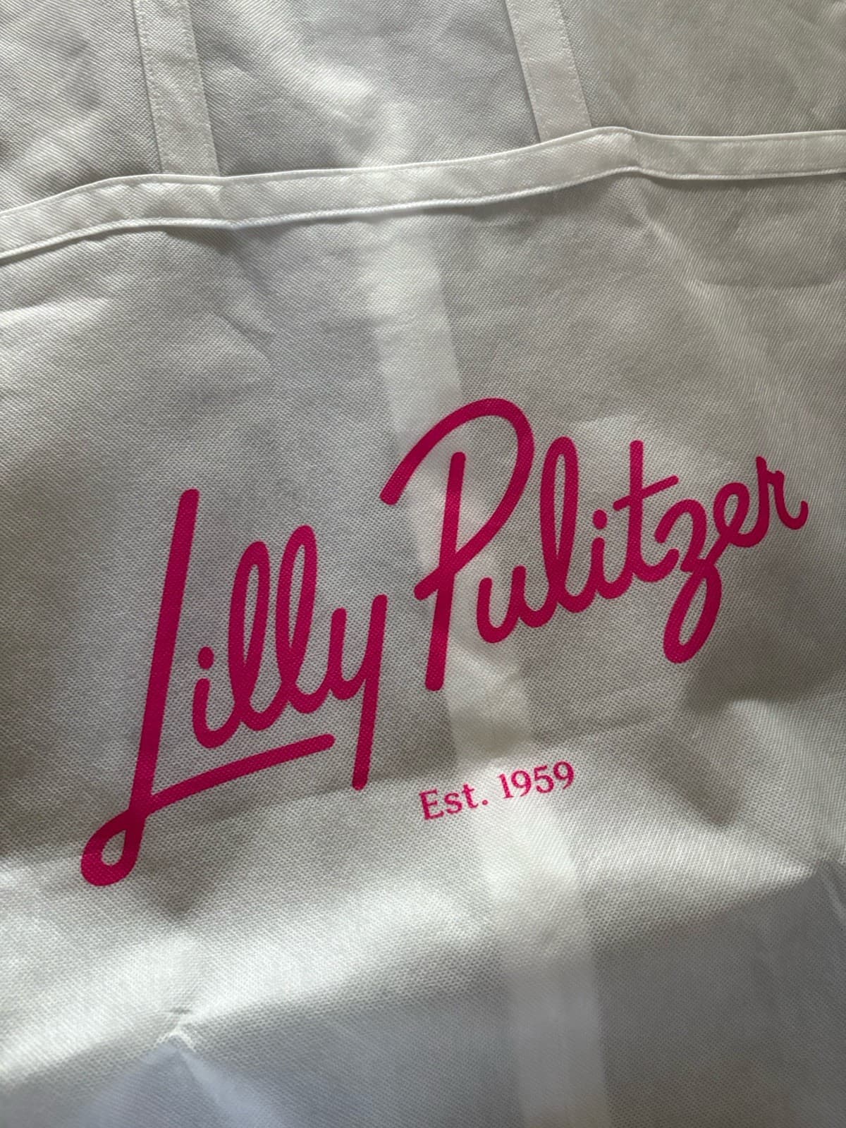 Lot Of 3 Lilly Pulitzer White Garment Bags Zip Up ~ 64” Long 3