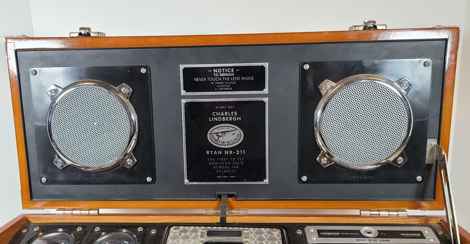 Charles Lindbergh Ryan NX-211 Spirit of St. Louis Cassette Tape AM FM ISSUES 2