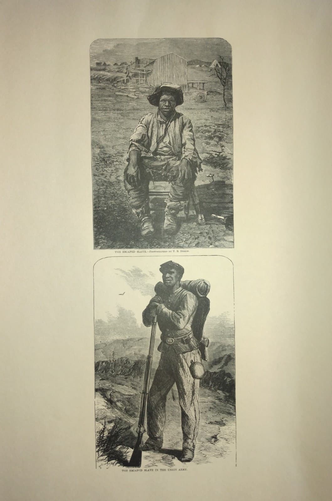 20 Large Folio African American Civil War Prints ~ Harper's & Leslie's Weekly 5