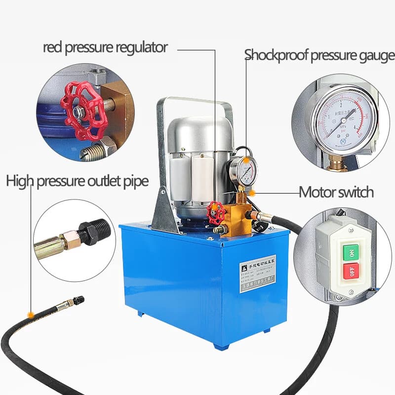 Portable Electric Pressure Test Pump 3DSY25 Pressure Pump Test Pump 2