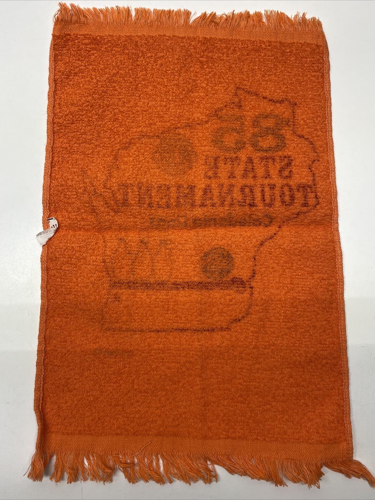 1985 Vintage Wisconsin Lions State Bowling Tournament Towel – Caledonia Lions 2