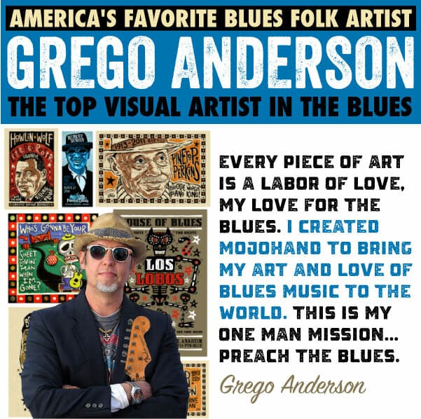 2016 Samantha Fish concert poster - Blues gig - old stock from Mojohand 2