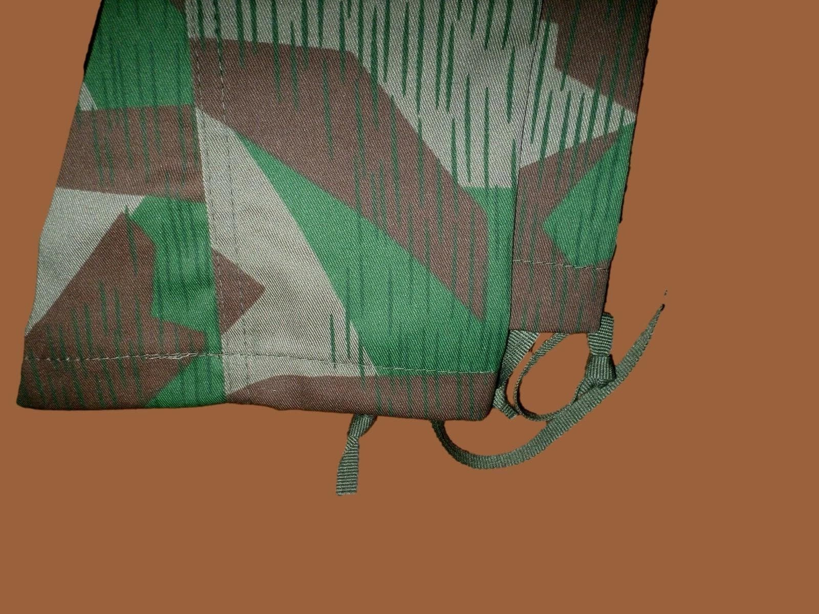 GERMAN SPLINTER CAMOUFLAGE PANTS MILITARY BDU CARGO 6 POCKET FATIGUE TROUSERS 5