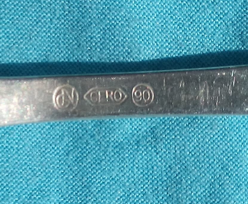 HALLMARKED ANTIQUE SILVER FORK HANSEL AND GRETEL FAIRY TALE DANISH GEORG NILSSON 4