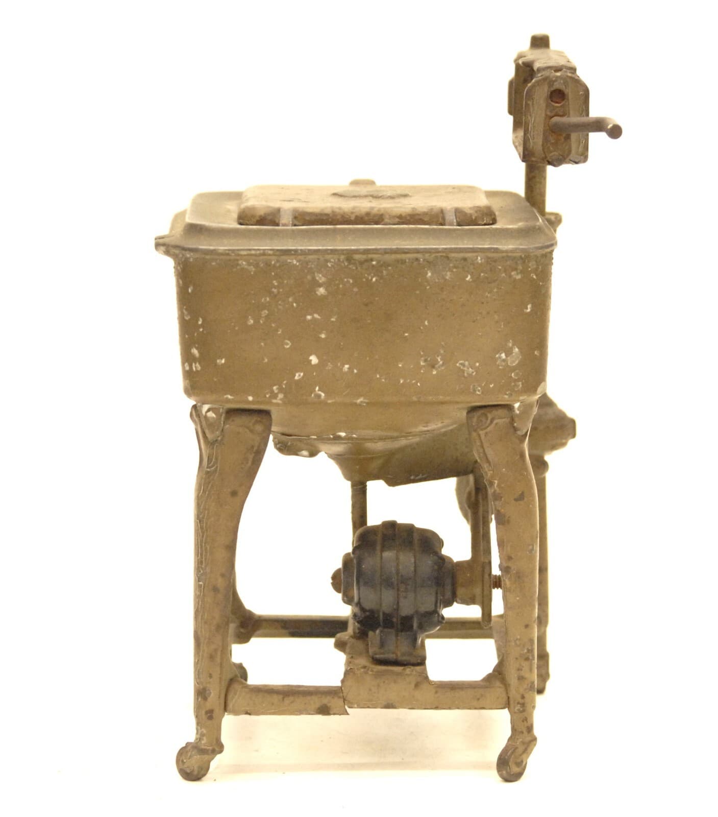 ANTIQUE HUBLEY CAST IRON MAYTAG SALESMAN SAMPLE CHILDS WASHING MACHINE WASHER 4