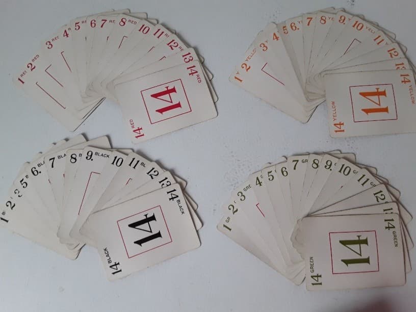 Vintage ROOK Parker Brothers Card Game w/ Original Box & Paperwork~ 2