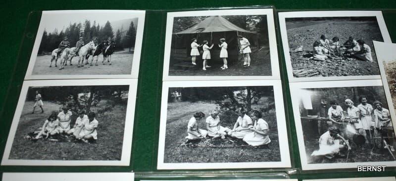 c. 1960'GIRL SCOUT PHOTO LOT - ALL STATES ENCAMPMENT 5