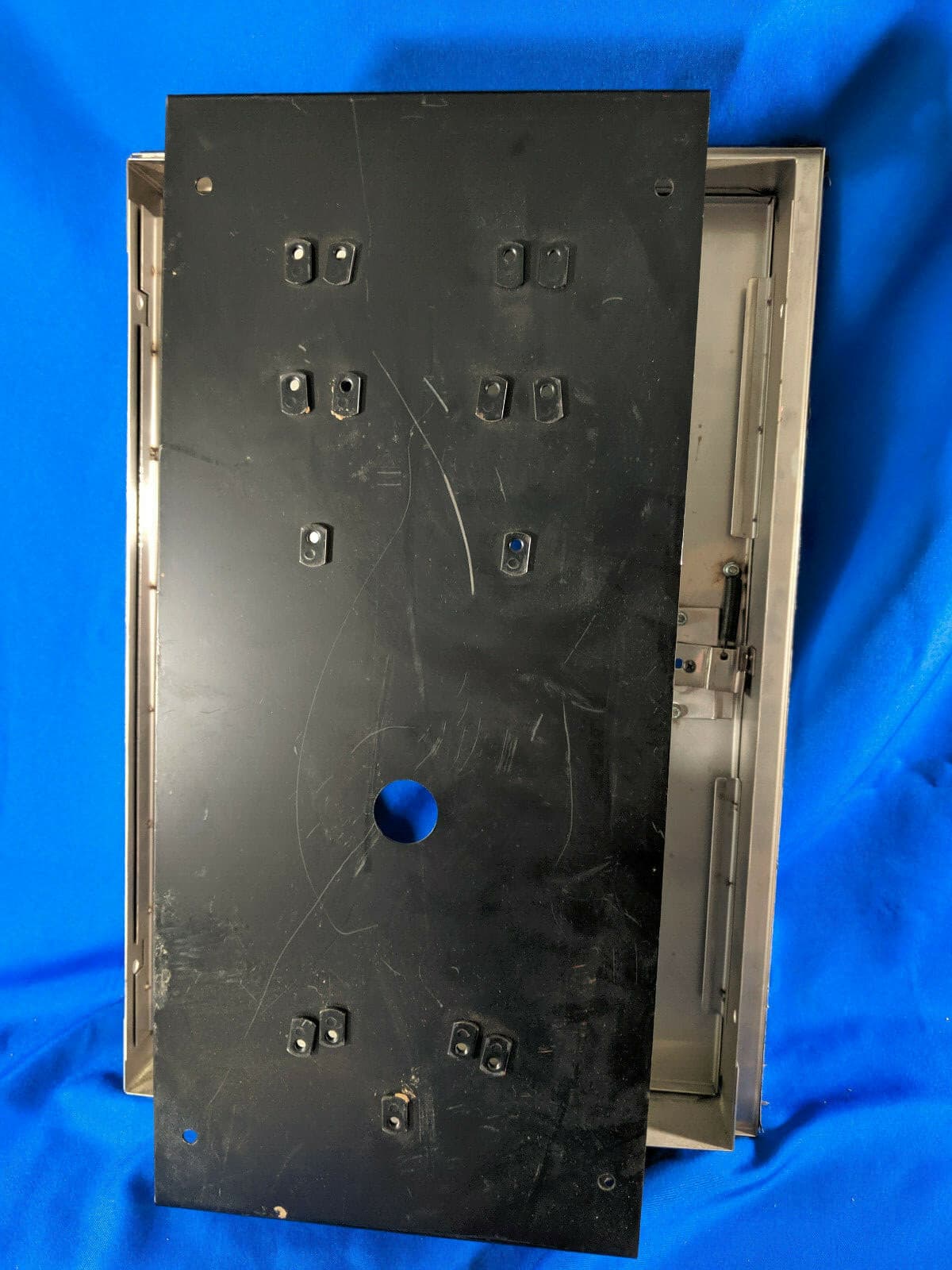 Wall Mount Base Shell for Vending Machine Dispenser Bathroom Condom Tampon VTG  5