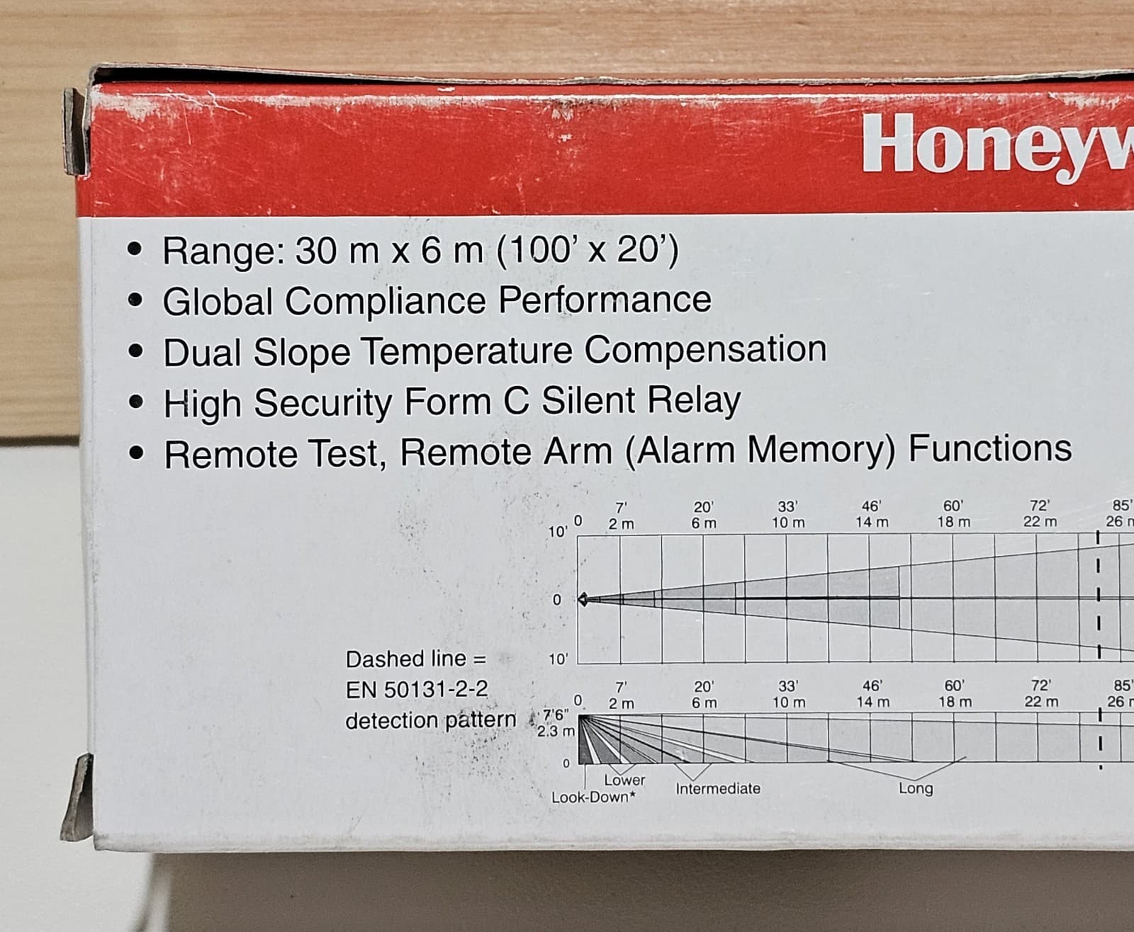 New Honeywell IS25100TC IntelliSense Passive Infrared Motion Sensor Long Rang 3