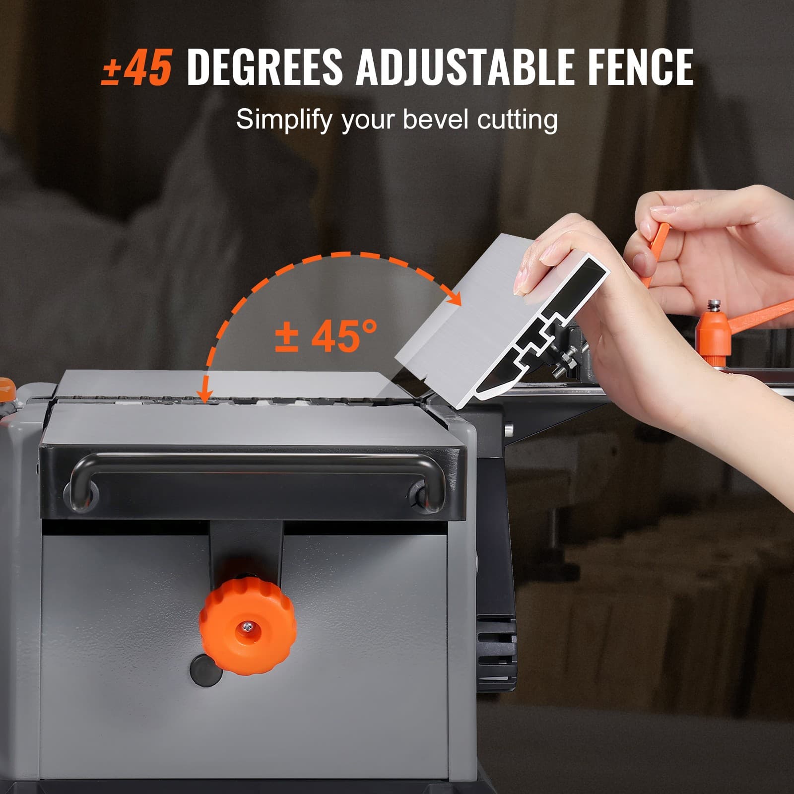 Spiral Benchtop Jointer Wood Jointer 8'' 2HP 10000 RPM 18-Blade Extendable 5