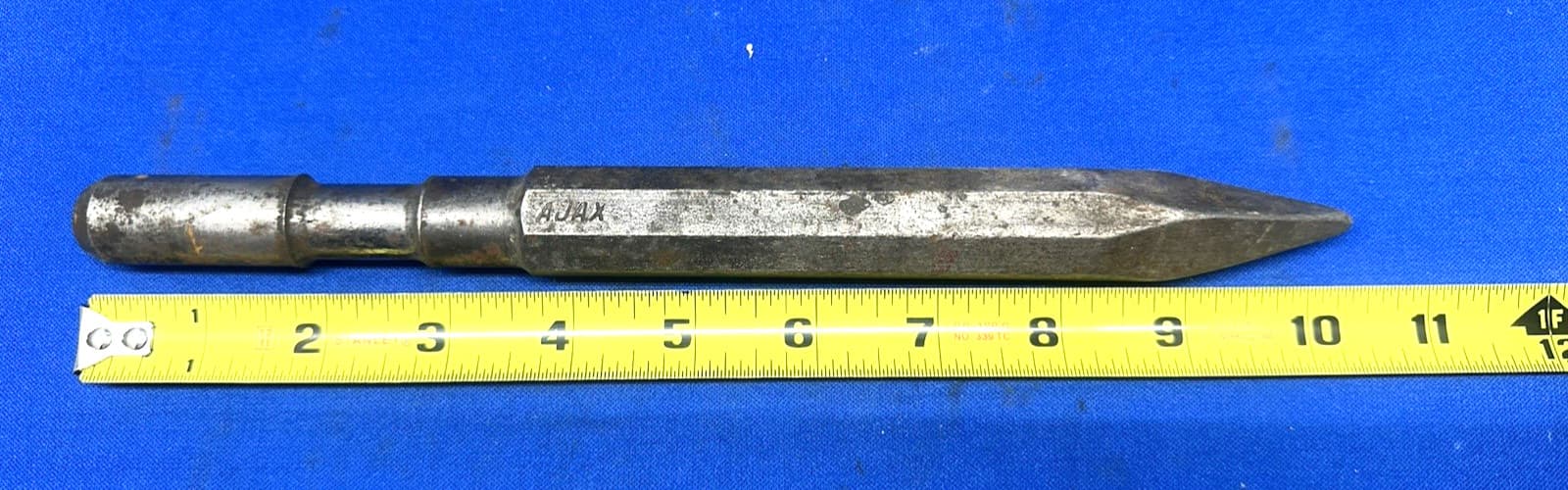 AJAX Demolition Digging Point Bit Used 7/8" Pneumatic Hardware Hand tool 4