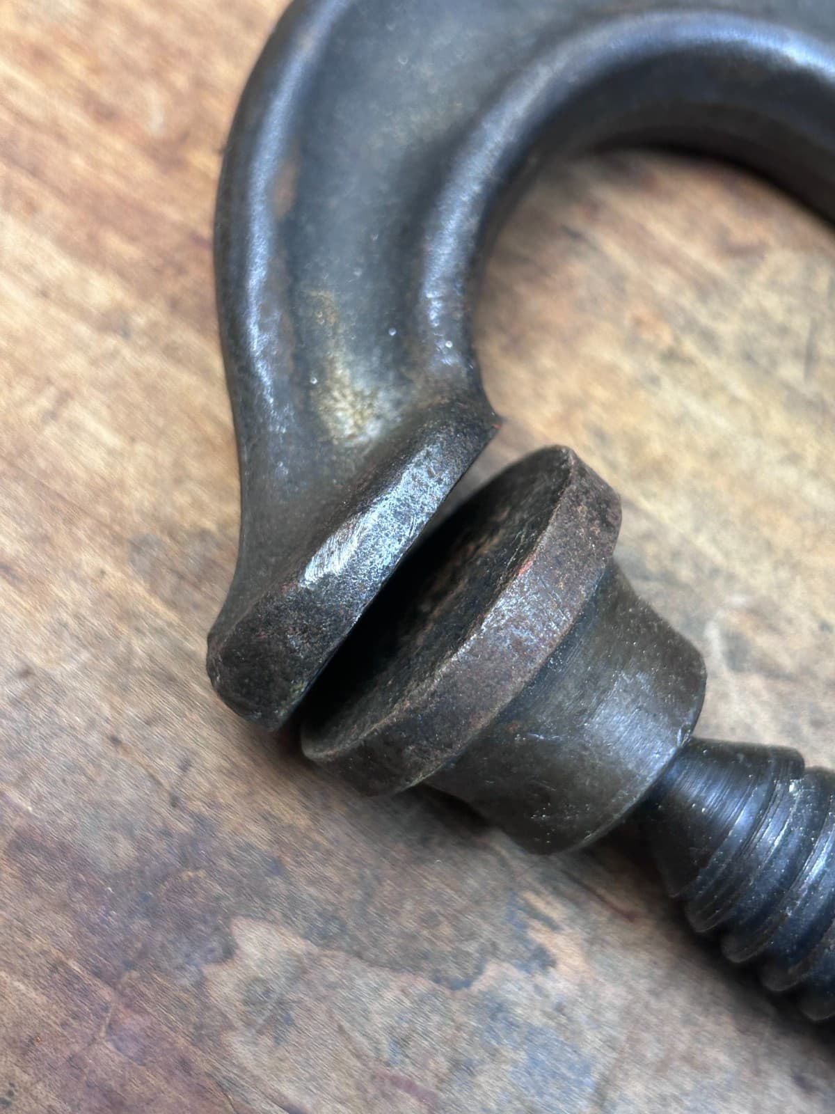 J.H. Williams CC-404 Deep Throat Heavy-Duty Clamp 4" C-Clamp USA 3