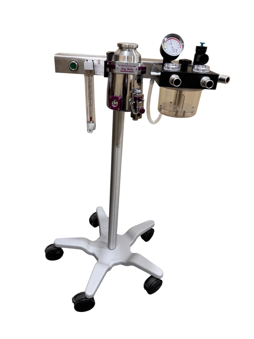 Veterinary Anesthesia System - Complete Stand with Absorber, Flowmeter 3