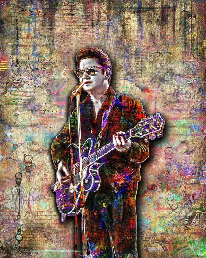  ROY ORBISON 20x30in Poster, Roy Orbison Tribute Print Free Shipping US  5