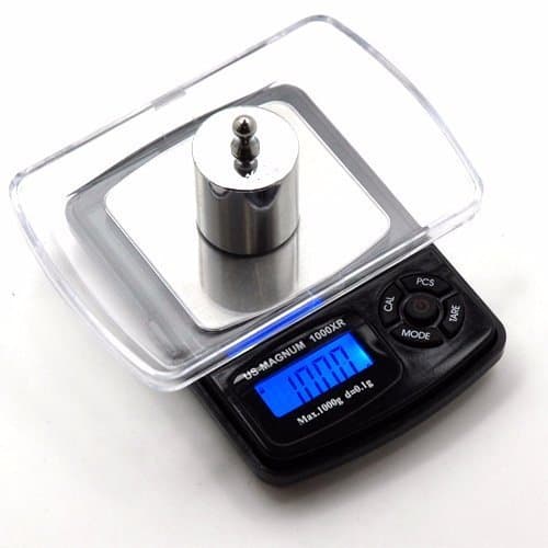 US-Magnum 1000g 0.1g Precision Pocket LCD Digital Scale Weigh g,oz,gn,dwt,ct,ozt 3