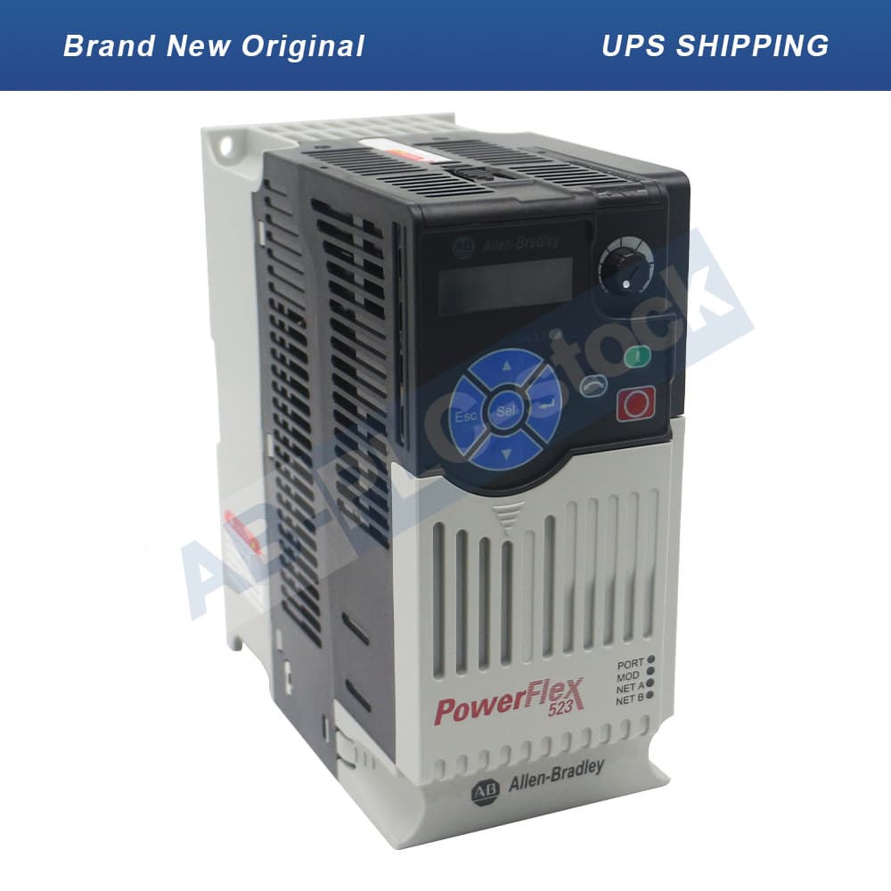 New Sealed Allen-Bradley 25A-D010N104 PowerFlex 523 4kW 5Hp AC Drive 3 Phase 3