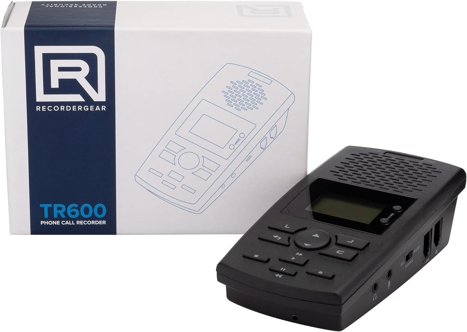 TR600 Landline Phone Call Recorder, Automatic Telephone Recording Device