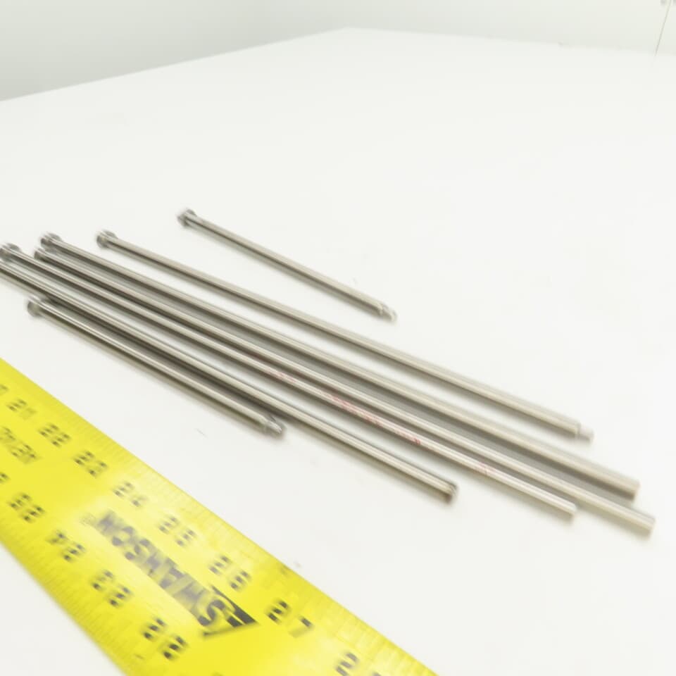 PCS DNP21T Tangent D-Head Ejector Pin Nitrided 5/16" Dia. Misc. Lengths Lot Of 7 5